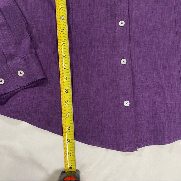 Magellan Fish Gear Purple Vented Fishing Shirt L - Picture 4 of 10